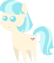 Size: 355x416 | Tagged: safe, artist:zacatron94, edit, editor:slayerbvc, coco pommel, earth pony, pony, g4, accessory-less edit, cocobetes, cropped, cute, female, mare, missing accessory, pointy ponies, simple background, solo, transparent background