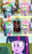 Size: 1280x2142 | Tagged: safe, aqua blossom, drama letter, fluttershy, rainbow dash, sophisticata, spike, twilight sparkle, watermelody, dog, equestria girls, g4, my little pony equestria girls: rainbow rocks, crossover, ennard, five nights at freddy's, five nights at freddy's 2, five nights at freddy's: sister location, foxy, rainbow dash's phone, spike the dog, the special strike, the special strike rebellion, thehottest dog, withered bonnie