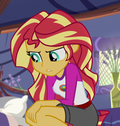 Size: 1028x1080 | Tagged: safe, screencap, sunset shimmer, equestria girls, g4, my little pony equestria girls: legend of everfree, camp everfree outfits, cropped, female, solo
