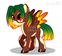 Size: 512x470 | Tagged: safe, artist:keyrijgg, oc, oc only, pony, adoptable, art, auction, reference, simple background, solo, white background