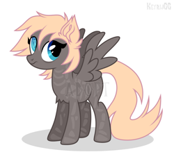 Size: 1200x1100 | Tagged: safe, artist:keyrijgg, oc, oc only, pegasus, pony, adoptable, art, auction, reference, simple background, solo, white background
