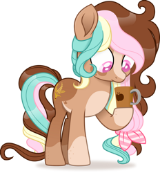 Size: 900x968 | Tagged: safe, artist:cirillaq, oc, oc only, oc:pastry pudding, earth pony, pony, commission, female, mare, simple background, solo, transparent background