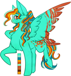 Size: 732x785 | Tagged: safe, artist:velnyx, oc, oc only, oc:azure embers, pegasus, pony, colored wings, colored wingtips, male, simple background, solo, stallion, transparent background