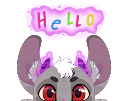 Size: 5000x4000 | Tagged: safe, artist:mandywuuf8, oc, oc only, oc:hades, draconequus, hybrid, close-up, cute, draconequus oc, glowing horn, hello, horn, interspecies offspring, levitation, looking at you, magic, male, ocbetes, offspring, parent:discord, parent:twilight sparkle, parents:discolight, simple background, solo, telekinesis, transparent background