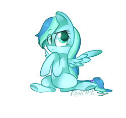 Size: 1500x1400 | Tagged: safe, artist:dippershat, oc, oc only, oc:aspir, pegasus, pony, female, looking up, pegasus oc, simple background, sitting, solo, transparent background, wings