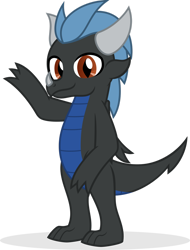 Size: 1280x1686 | Tagged: safe, artist:mlp-trailgrazer, oc, oc only, oc:kenisu, dragon, 2021 community collab, derpibooru community collaboration, looking at you, male, simple background, solo, transparent background, vector