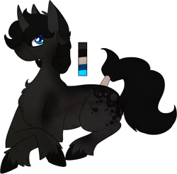 Size: 729x717 | Tagged: safe, artist:velnyx, oc, oc only, oc:moonlight shade, pony, unicorn, lying down, male, prone, simple background, solo, stallion, transparent background