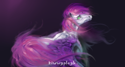 Size: 4124x2230 | Tagged: safe, artist:kiwwsplash, oc, oc only, pegasus, pony, pegasus oc, signature, solo, wings