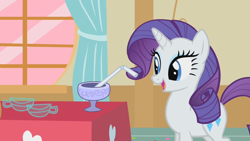 Size: 1280x720 | Tagged: safe, screencap, rarity, pony, unicorn, g4, party of one, female, mare, solo