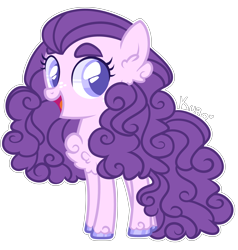 Size: 4720x4968 | Tagged: safe, artist:kurosawakuro, oc, oc only, pony, absurd resolution, base used, female, filly, magical lesbian spawn, offspring, parent:pinkie pie, parent:twilight sparkle, parents:twinkie, simple background, solo, thick eyebrows, transparent background