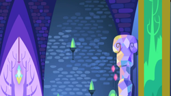 Size: 1280x720 | Tagged: safe, screencap, a flurry of emotions, g4, background, no pony, scenic ponyville, twilight's castle