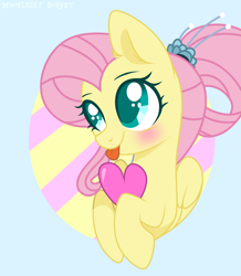 Size: 1788x2052 | Tagged: safe, artist:broniesplaying, fluttershy, pegasus, pony, g4, base used, blushing, cute, female, heart, mare, older, older fluttershy, shyabetes, smiling, tongue out