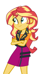 Size: 846x1503 | Tagged: safe, artist:gmaplay, sunset shimmer, equestria girls, g4, my little pony equestria girls: better together, simple background, solo, transparent background