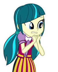 Size: 876x1089 | Tagged: safe, artist:gmaplay, juniper montage, equestria girls, equestria girls specials, g4, my little pony equestria girls: mirror magic, cute, junibetes, missing accessory, simple background, solo, transparent background