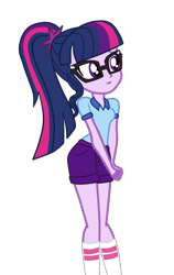 Size: 1297x2053 | Tagged: safe, artist:gmaplay, sci-twi, twilight sparkle, equestria girls, g4, cute, simple background, solo, transparent background, twiabetes