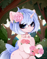 Size: 4000x5000 | Tagged: safe, artist:xsatanielx, oc, oc only, oc:star dust, pony, unicorn, rcf community, absurd resolution, commission, female, femboy, horn, looking at you, male, solo, tail