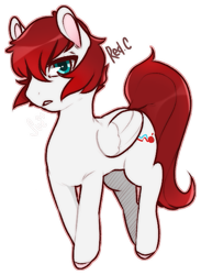 Size: 489x669 | Tagged: safe, artist:sugarelement, oc, oc only, oc:red cherry, pegasus, pony, looking at you, male, simple background, solo, transparent background