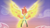 Size: 1920x1080 | Tagged: safe, screencap, sunset shimmer, equestria girls, g4, my little pony equestria girls: rainbow rocks, my past is not today, female, fiery shimmer, fiery wings, fire hair, floating, happy, mane of fire, singing, smiling, solo, sunset phoenix, wings