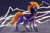 Size: 1280x845 | Tagged: safe, artist:tikrs007, oc, oc only, oc:blaze (shadowbolt), pegasus, pony, butt, clothes, commission, costume, looking back, male, pegasus oc, plot, shadowbolts, shadowbolts costume, solo, stallion