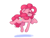 Size: 1850x1400 | Tagged: safe, artist:mannybcadavera, pinkie pie, earth pony, pony, g4, cute, diapinkes, eyes closed, female, mare, prancing, profile, pronking, simple background, smiling, solo, white background