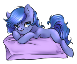 Size: 992x824 | Tagged: safe, artist:tokokami, oc, oc only, oc:shadow blue, earth pony, pony, cute, female, simple background, solo, sticker, transparent background