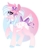 Size: 2364x2848 | Tagged: safe, artist:crazysketch101, oc, deer, band-aid, band-aid on nose, bow, circle background, high res, raised hoof, solo, tail, tail bow