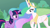 Size: 1920x1080 | Tagged: safe, screencap, princess celestia, twilight sparkle, alicorn, pony, g4, the ending of the end, blushing, twilight sparkle (alicorn)