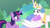 Size: 1920x1080 | Tagged: safe, screencap, princess celestia, twilight sparkle, alicorn, pony, g4, the ending of the end, proud, twilight sparkle (alicorn), wing hands, wings