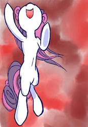 Size: 325x470 | Tagged: safe, alternate version, artist:1jet10, artist:jetn-in-dark, sweetie belle, pony, unicorn, g4, female, jumping, open mouth, solo