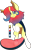 Size: 506x817 | Tagged: safe, artist:velnyx, oc, oc only, oc:galette, changedling, changeling, female, simple background, solo, transparent background