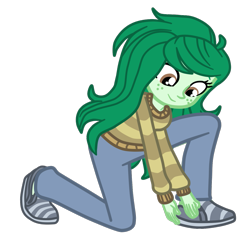Size: 1267x1200 | Tagged: safe, artist:gmaplay, wallflower blush, equestria girls, equestria girls specials, g4, my little pony equestria girls: better together, my little pony equestria girls: forgotten friendship, cute, flowerbetes, simple background, solo, transparent background
