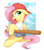 Size: 2500x2855 | Tagged: safe, artist:maren, gameloft, fluttershy, pegasus, pony, g4, '90s, 90s grunge fluttershy, backwards ballcap, band-aid, baseball bat, baseball cap, blushing, cap, clothes, cute, female, gameloft interpretation, grunge, hat, high res, mare, open mouth, retro, shyabetes, skirt, solo