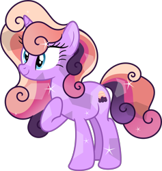 Size: 4780x5034 | Tagged: safe, artist:shootingstarsentry, oc, oc only, oc:morning blush, crystal pony, crystal unicorn, pony, absurd resolution, female, mare, simple background, solo, transparent background, vector