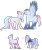 Size: 2018x2409 | Tagged: safe, artist:aledera, oc, oc only, oc:adriel, oc:crimson arachna, pegasus, pony, female, high res, male, mare, simple background, stallion, transparent background