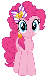 Size: 1024x1652 | Tagged: safe, artist:emeraldblast63, pinkie pie, earth pony, pony, g4, anniversary, female, future, mare, older, older pinkie pie, simple background, solo, transparent background