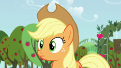 Size: 1280x720 | Tagged: safe, screencap, applejack, earth pony, pony, brotherhooves social, g4, female, mare