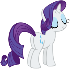 Size: 1280x1307 | Tagged: safe, artist:andoanimalia, rarity, pony, unicorn, a dog and pony show, g4, butt, eyes closed, female, mare, plot, rearity, simple background, solo, transparent background, vector