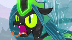 Size: 1920x1080 | Tagged: safe, screencap, queen chrysalis, pony, g4, the ending of the end, solo