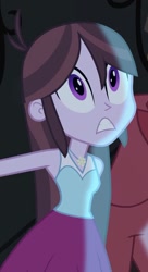 Size: 511x939 | Tagged: safe, screencap, velvet sky, equestria girls, g4, my little pony equestria girls, background human, cropped, fall formal, fall formal outfits, scared