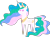 Size: 918x687 | Tagged: safe, artist:zacatron94, editor:slayerbvc, princess celestia, alicorn, pony, g4, cropped, crown, female, hoof shoes, jewelry, mare, peytral, pointy ponies, regalia, simple background, solo, transparent background