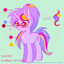 Size: 2150x2125 | Tagged: safe, artist:inaba_hitomi, oc, pony, unicorn, high res