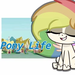 Size: 768x768 | Tagged: safe, oc, oc only, pony, g4, g4.5, my little pony: pony life, female, mare, solo