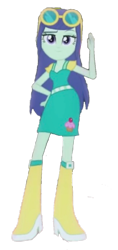 Size: 964x2048 | Tagged: safe, edit, edited screencap, screencap, blueberry cake, equestria girls, g4, my little pony equestria girls: rainbow rocks, shake your tail, background human, background removed, dancing, hand on hip, simple background, solo, transparent background