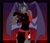 Size: 1920x1646 | Tagged: safe, artist:hasana-chan, oc, oc only, oc:salem sonata, bat pony, anthro, anthro oc, bat pony oc, bat wings, clothes, commission, costume, digital art, eyeshadow, fangs, female, halloween, halloween costume, lipstick, looking at you, makeup, mare, nightmare night costume, scooby-doo and the witch's ghost, scooby-doo!, slit pupils, smiling, solo, thorn (scooby-doo!), wings