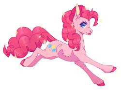 Size: 852x633 | Tagged: safe, artist:luuny-luna, pinkie pie, earth pony, pony, g4, simple background, solo, tongue out, transparent background