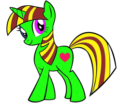 Size: 1600x1367 | Tagged: safe, artist:sinsigat, oc, oc only, oc:mylight flimmer, pony, unicorn, brilliant, donut steel, heterochromia, needs more saturation, original, recolor, sarcasm in the comments, simple background, solo, white background, why, wow, you tried