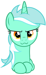 Size: 7800x12700 | Tagged: safe, artist:tardifice, lyra heartstrings, pony, unicorn, g4, :3, >:3, absurd resolution, confident, cute, female, multicolored mane, orange eyes, simple background, solo, tomboy, transparent background, vector
