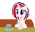 Size: 1120x1024 | Tagged: safe, artist:thieeur-nawng, pony, unicorn, base used, clothes, cup, eyelashes, nation ponies, ponified, simple background, sitting, solo, teacup, united kingdom, white background