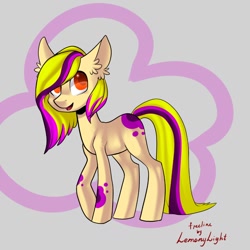 Size: 1024x1024 | Tagged: safe, oc, oc only, earth pony, pony, base used, ear fluff, earth pony oc, open mouth, signature, smiling, solo