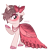 Size: 1148x1200 | Tagged: safe, artist:jennieoo, oc, oc only, oc:brier blush, butterfly, pony, unicorn, g4, bow, clothes, dress, female, gala, gala dress, hoof polish, horn, mare, pink, raised hoof, royal gala, show accurate, shy, simple background, solo, sparkles, transparent background, unicorn oc